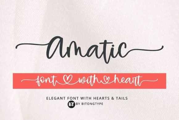 Amatic: A Handwritten Font with Unmistakable Charm