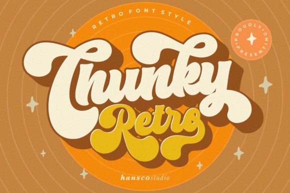 Chunky Retro: The Modern Typeface with a Classic Soul