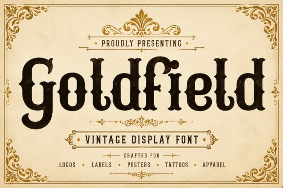 Goldfield: A Serif Font with Vintage Soul and Modern Punch