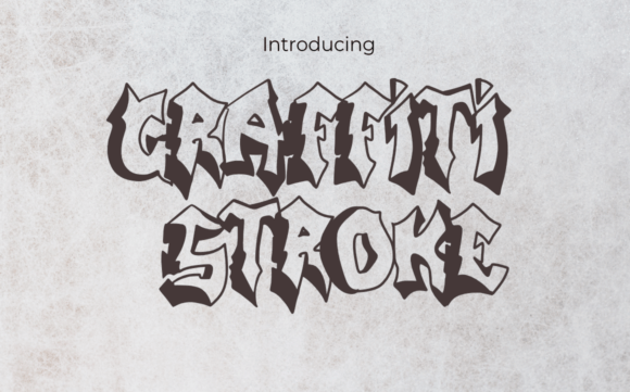 Graffiti Stroke: The Raw Energy of Urban Typography