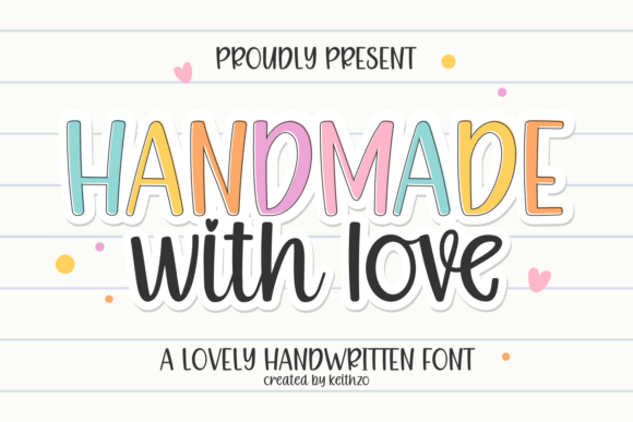 Handmade with Love: The Font That Brings Your Designs to Life