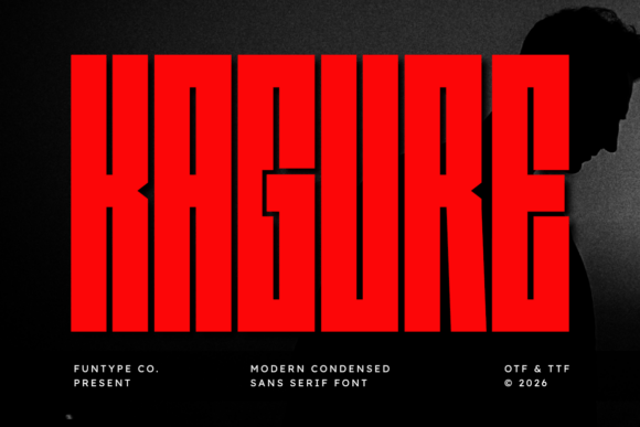 Kagure: The Modern Sans Serif for High-Impact Branding