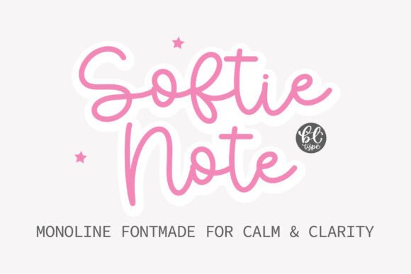 Meet Softie Note: Your New Favorite Handwritten Font