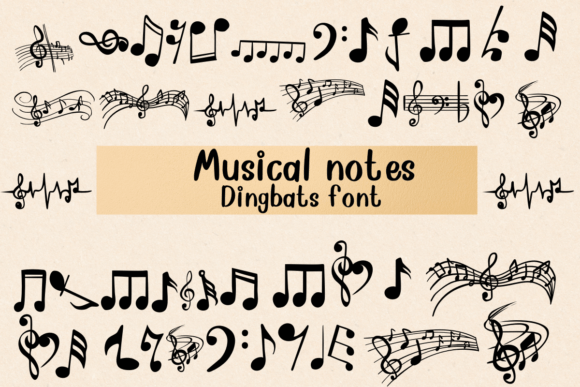 Musical Notes Font: A Creative Symphony for Your Designs