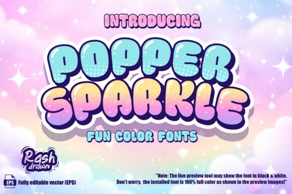 Popper Sparkle: Infusing Playful Magic into Modern Typography